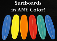 Colored Acrylic Surfboards